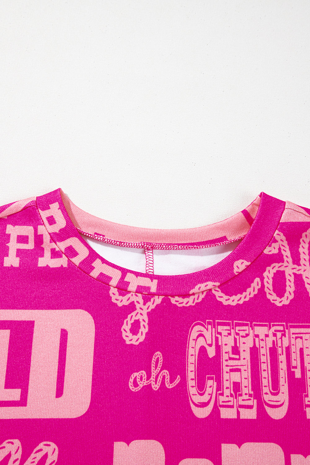 Green Howdy Cowboy Letter Printed Western Fashion Tee